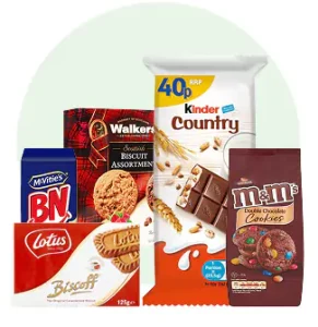Biscuits, Cereal Bars & Cakes