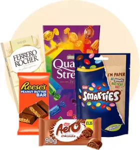 Chocolates, Sweets, Mints & Chewing Gum